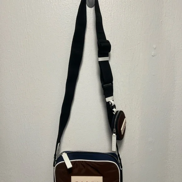 Marni Brown Belt Bag Luxurious Minimalist Design